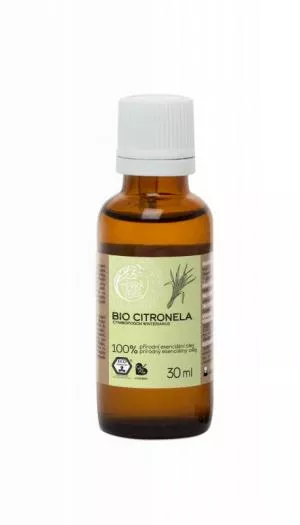 Tierra Verde Óleo essencial de citronela BIO (30 ml) - efeitos repelentes fortes