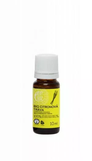 Tierra Verde Óleo Essencial de Erva Limão BIO (10 ml) - ajuda na exaustão