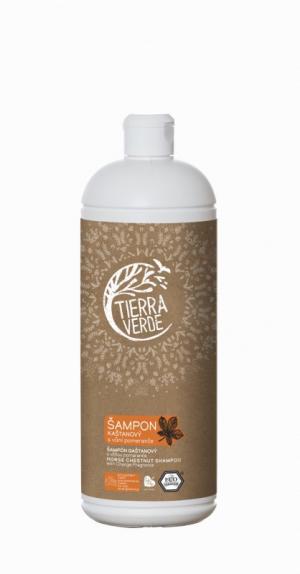 Champô de castanha para fortalecer o cabelo com laranja (1 l)