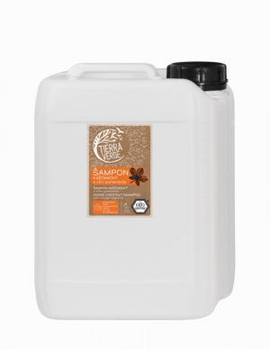 Champô de castanho para fortalecer o cabelo com laranja (5 l)