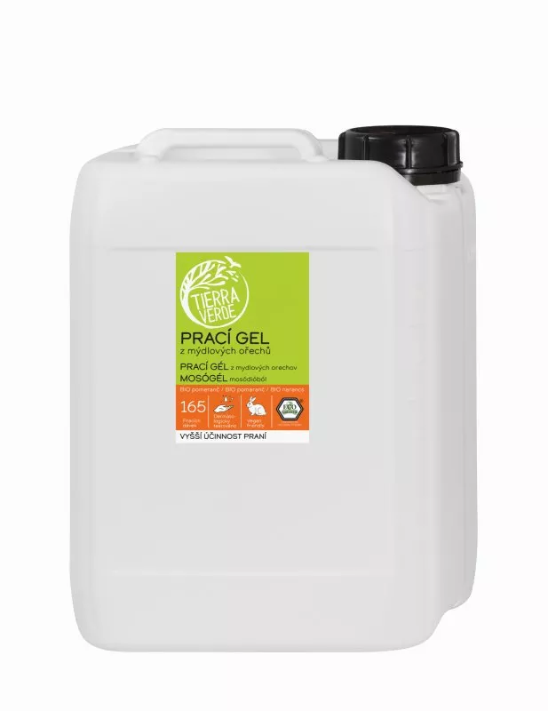 Tierra Verde Gel lavante com laranja BIO - INOVAÇÃO (5 l)