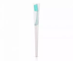 TIO Escova de dentes (ultra macia) - azul glaciar - feita de plantas