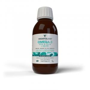 Vegetologia Opti-3, Omega-3 EPA e DHA com vitamina D3, líquido 150 ml, não aromatizado