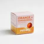 Velvety Bomba de banho com óleo de espinheiro marítimo - Laranja - muffin (45 g)