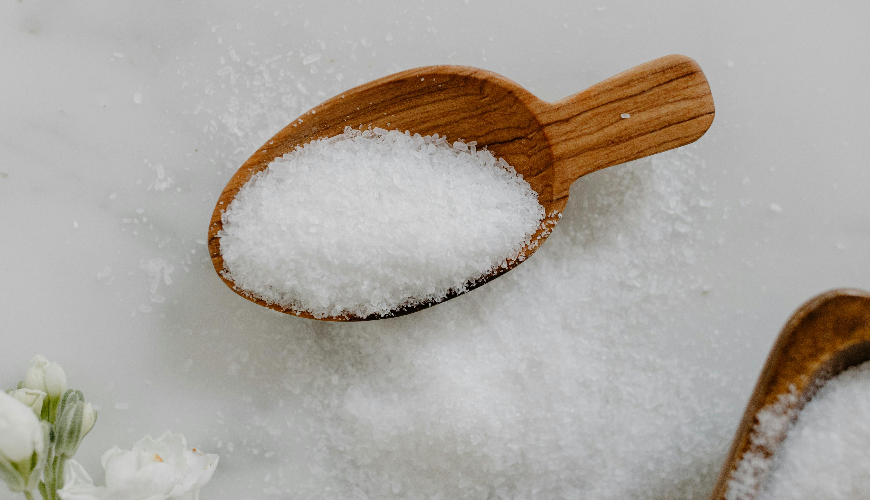 O sal Epsom é magnésio natural para saúde e relaxamento