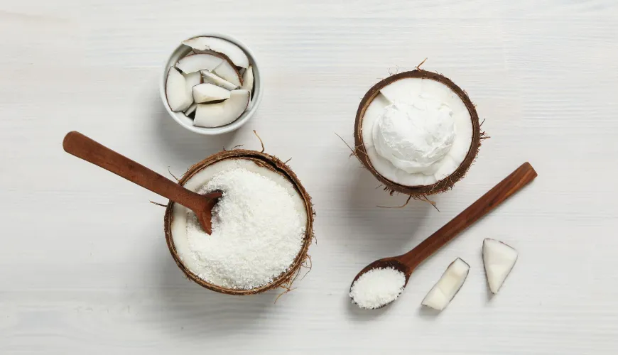 A farinha de coco complementa perfeitamente as receitas tradicionais não só dos confeiteiros