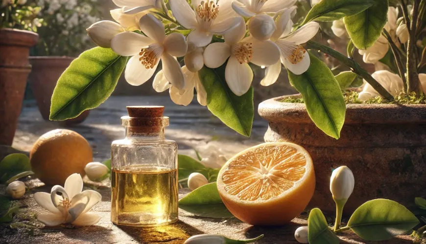 Neroli é uma fragrância floral delicada com um toque cítrico.