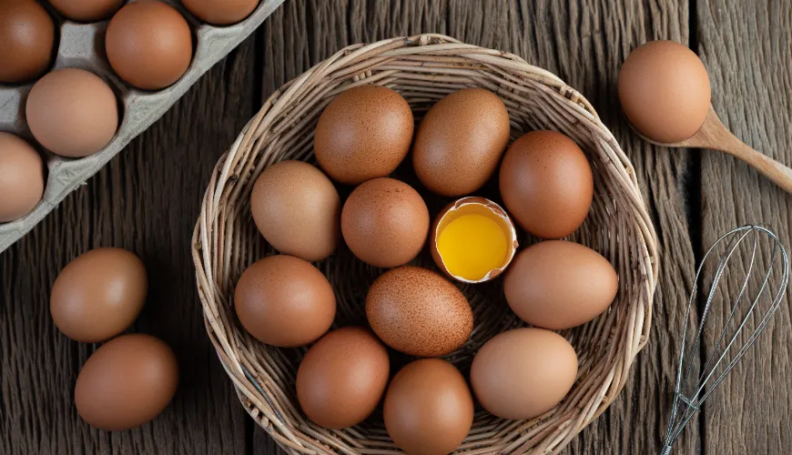 Os ovos são uma fonte perfeita de proteínas