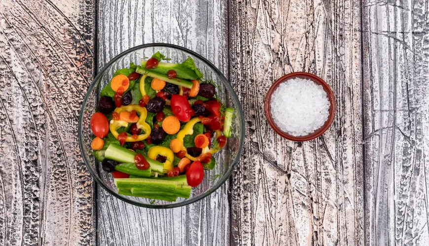 Preserve a frescura dos vegetais graças ao método com sal