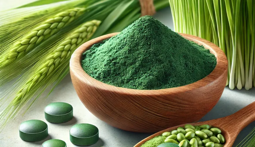 Desintoxicação e energia graças à chlorella, spirulina e cevada