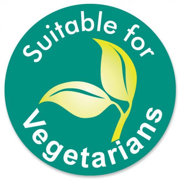 Adequado para vegetarianos